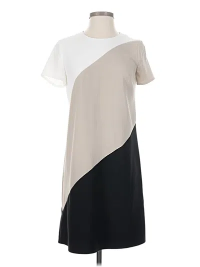 Pre-owned London Times Casual Dress In Ivory