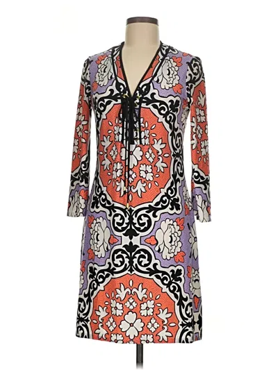 Pre-owned London Times Casual Dress In Orange