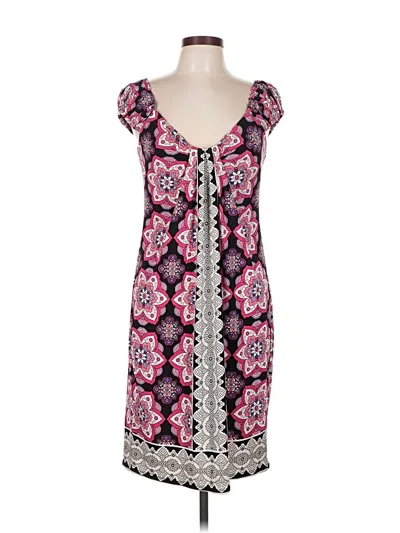 Pre-owned London Times Casual Dress In Pink
