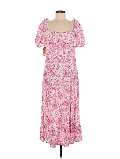 Pre-owned London Times Casual Dress In Pink