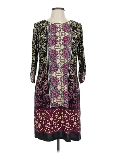 Pre-owned London Times Casual Dress In Purple