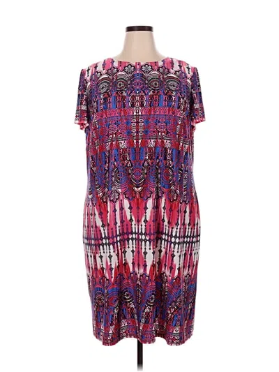 Pre-owned London Times Casual Dress In Purple