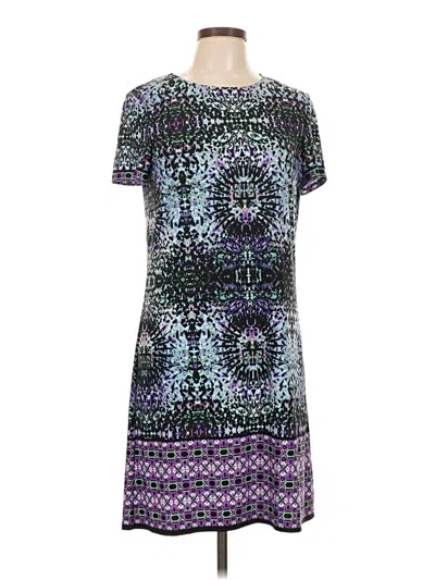 Pre-owned London Times Casual Dress In Purple