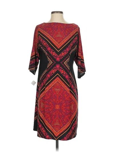 Pre-owned London Times Casual Dress In Red