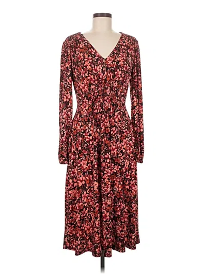 Pre-owned London Times Casual Dress In Red