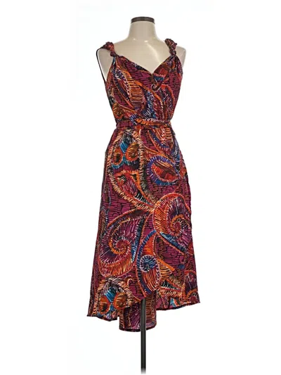 Pre-owned London Times Casual Dress In Red