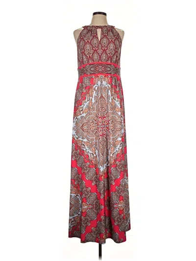 Pre-owned London Times Casual Dress In Red