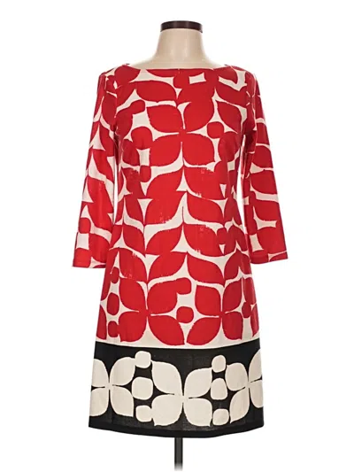 Pre-owned London Times Casual Dress In Red