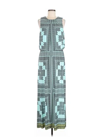Pre-owned London Times Casual Dress In Teal