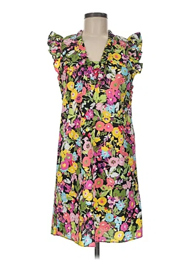 Pre-owned London Times Casual Dress In Yellow