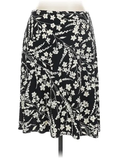 Pre-owned London Times Casual Skirt In Black