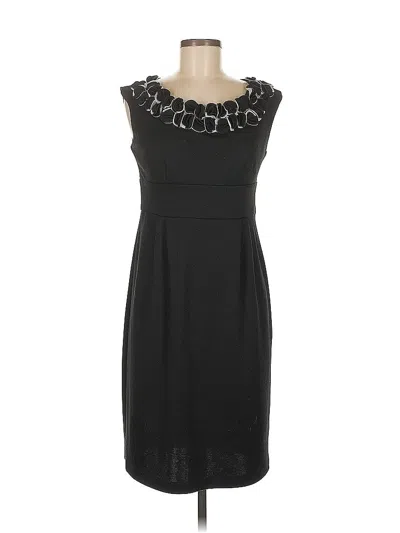 Pre-owned London Times Cocktail Dress In Black