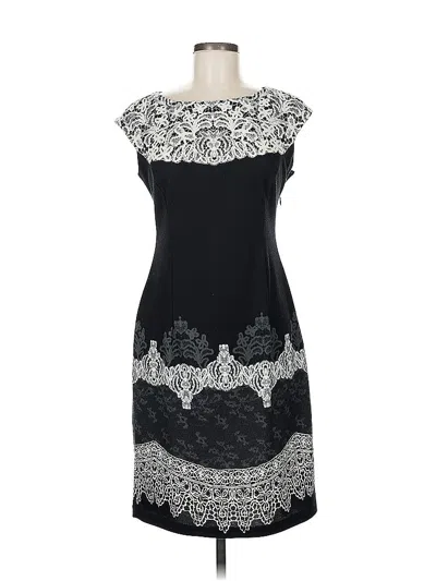 Pre-owned London Times Cocktail Dress In Black