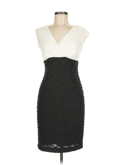 Pre-owned London Times Cocktail Dress In Black
