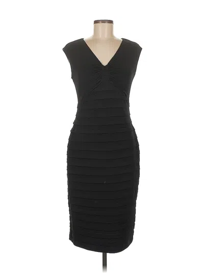 Pre-owned London Times Cocktail Dress In Black
