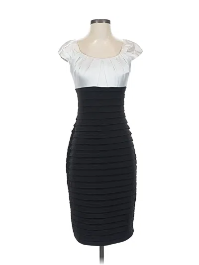 Pre-owned London Times Cocktail Dress In Black