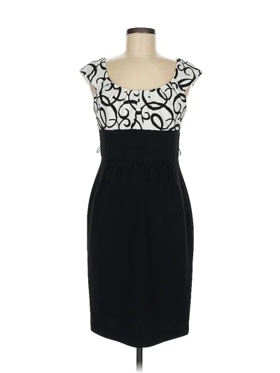 Pre-owned London Times Cocktail Dress In Black