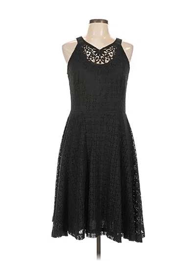 Pre-owned London Times Cocktail Dress In Black