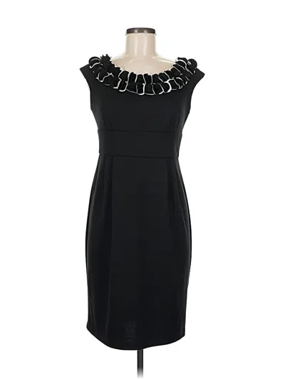 Pre-owned London Times Cocktail Dress In Black