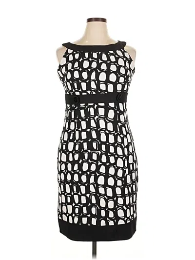 Pre-owned London Times Cocktail Dress In Black