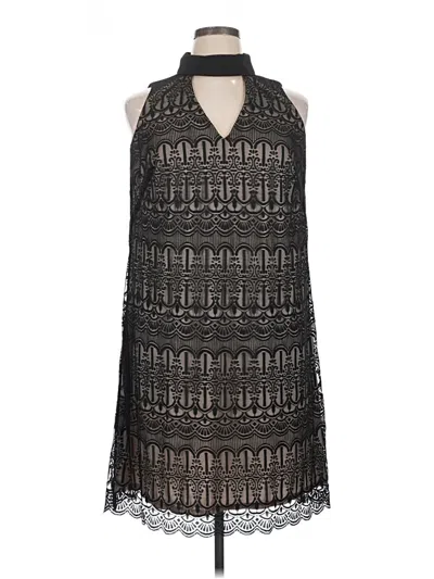 Pre-owned London Times Cocktail Dress In Black