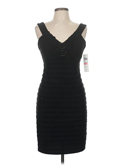 Pre-owned London Times Cocktail Dress In Black