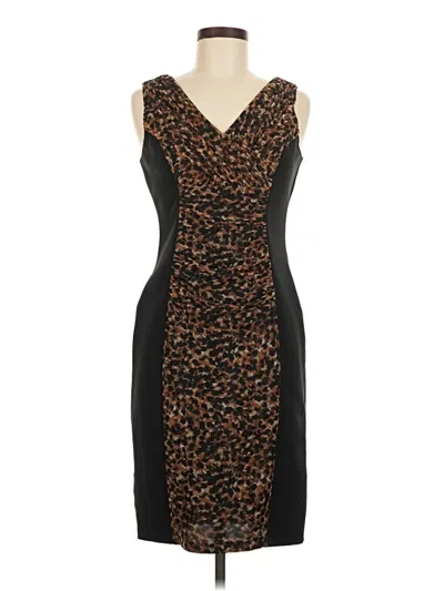 Pre-owned London Times Cocktail Dress In Black