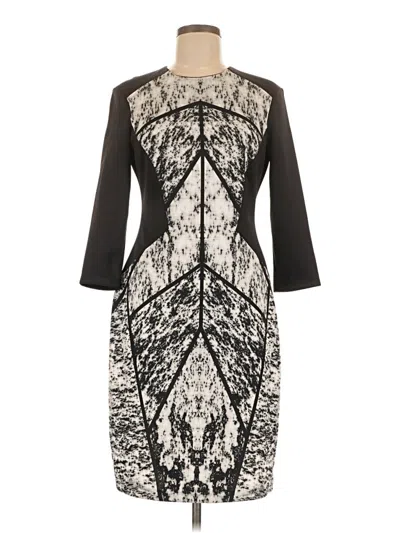 Pre-owned London Times Cocktail Dress In Black