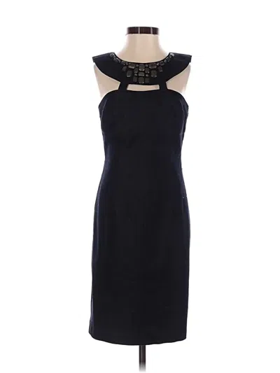 Pre-owned London Times Cocktail Dress In Black