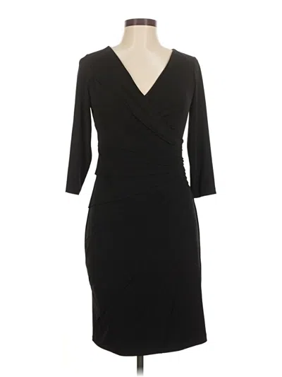 Pre-owned London Times Cocktail Dress In Black
