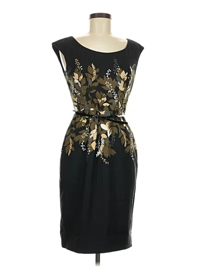 Pre-owned London Times Cocktail Dress In Black