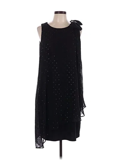 Pre-owned London Times Cocktail Dress In Black