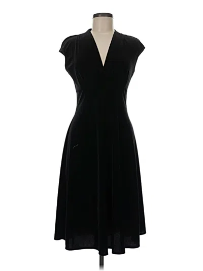 Pre-owned London Times Cocktail Dress In Black