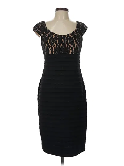 Pre-owned London Times Cocktail Dress In Black