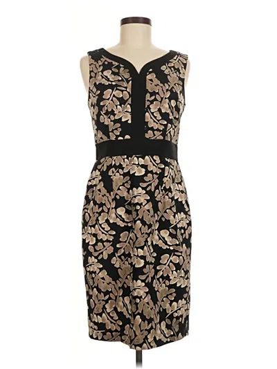 Pre-owned London Times Cocktail Dress In Black