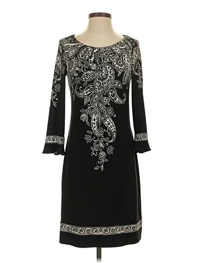 Pre-owned London Times Cocktail Dress In Black