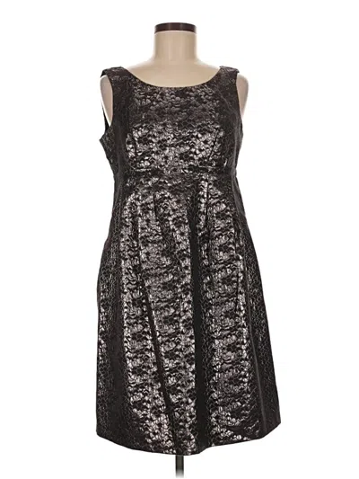 Pre-owned London Times Cocktail Dress In Black