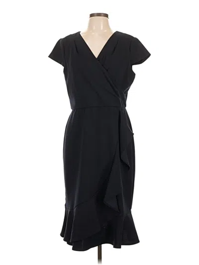 Pre-owned London Times Cocktail Dress In Black