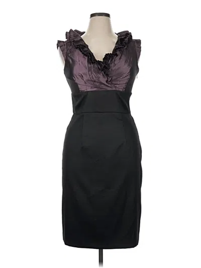 Pre-owned London Times Cocktail Dress In Black