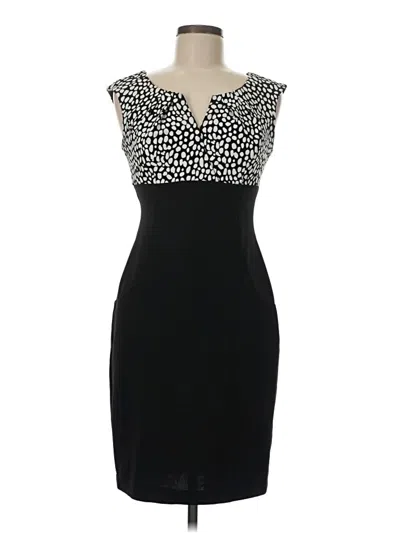 Pre-owned London Times Cocktail Dress In Black