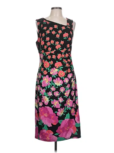Pre-owned London Times Cocktail Dress In Black