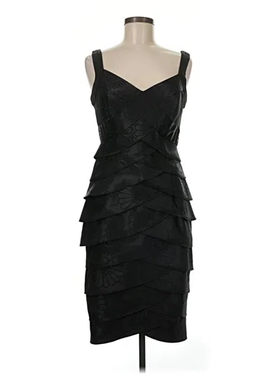 Pre-owned London Times Cocktail Dress In Black