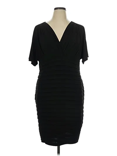 Pre-owned London Times Cocktail Dress In Black
