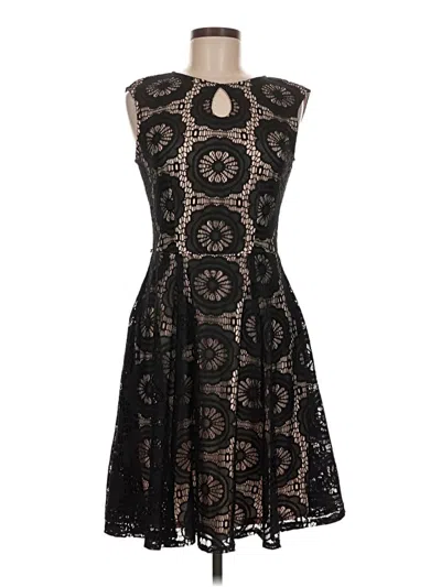 Pre-owned London Times Cocktail Dress In Black