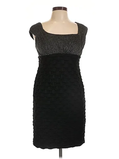 Pre-owned London Times Cocktail Dress In Black