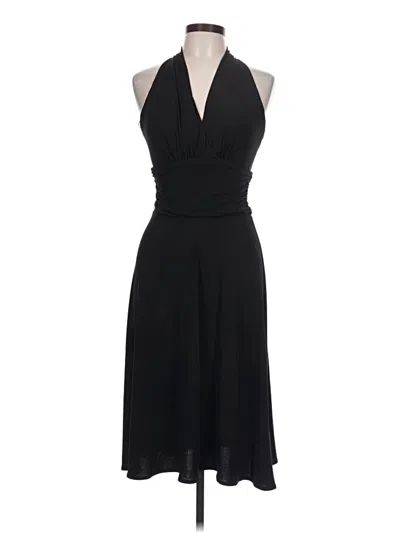 Pre-owned London Times Cocktail Dress In Black