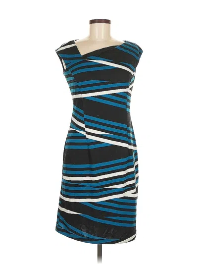 Pre-owned London Times Cocktail Dress In Blue
