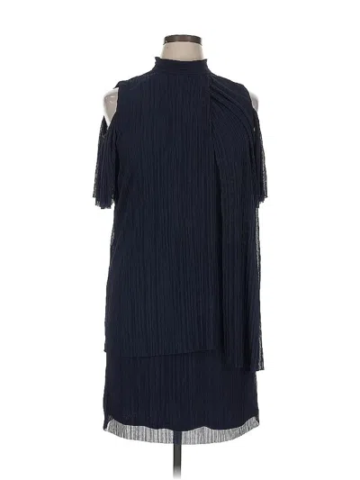 Pre-owned London Times Cocktail Dress In Blue