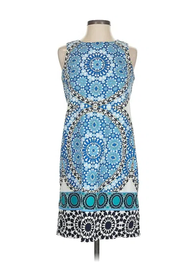 Pre-owned London Times Cocktail Dress In Blue