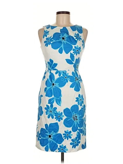 Pre-owned London Times Cocktail Dress In Blue
